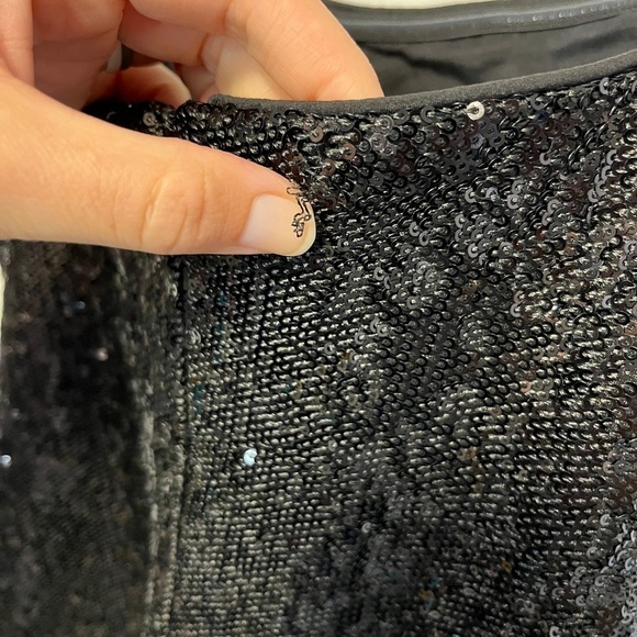 Likely Lilia Sequined Ruffle Cocktail Dress 6 - Picture 6 of 16